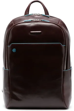 Piquadro Mochila con parche del logo