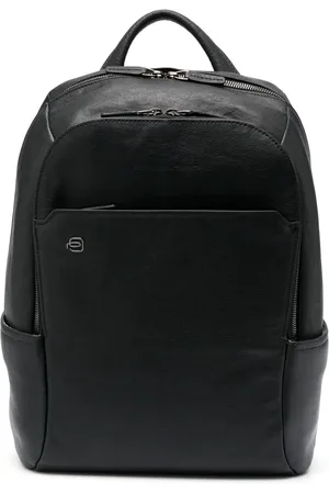 Piquadro Mochila con detalle del logo