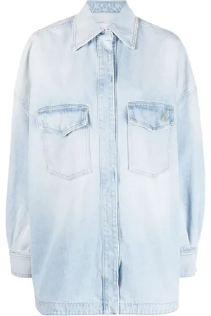 The Attico Sobrecamisa de mezclilla