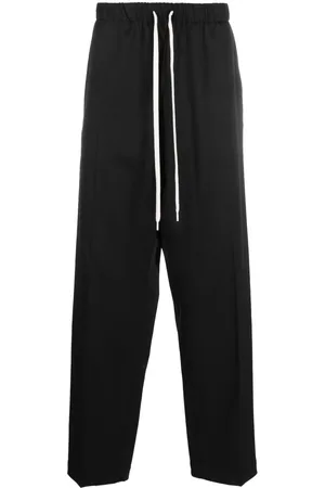 Maison Margiela Pantalones drop crotch con cordones en la pretina