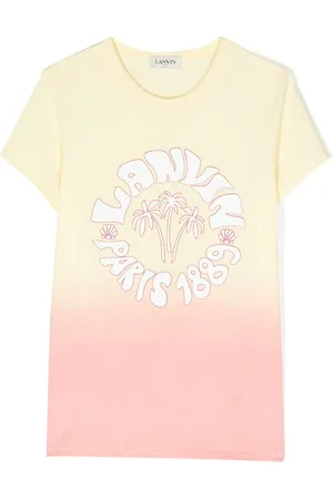 Lanvin Playera con efecto sombreado