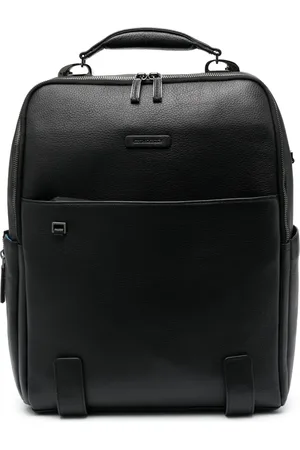 Piquadro Mochila con parche del logo