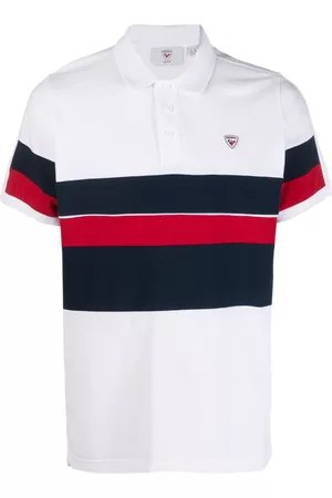 Rossignol Hombre Playeras polo - Logo-print striped polo shirt