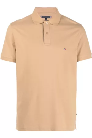 Tommy Hilfiger Hombre Playeras polo - Logo-embroidered cotton polo shirt