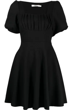 B+AB Vestido acampanado manga corta