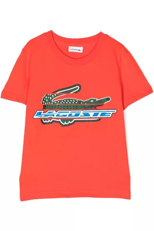 Lacoste Playeras originales - Logo-print cotton T-shirt