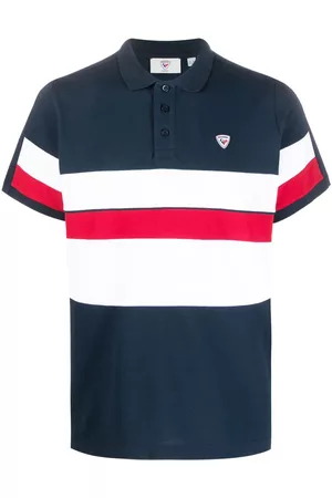 Rossignol Hombre Playeras polo - Logo-print striped polo shirt