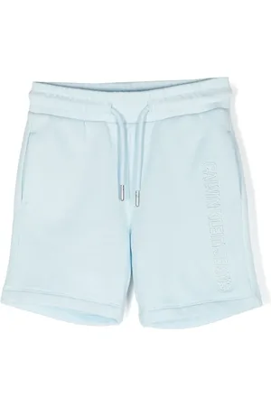 Calvin Klein Shorts deportivas con cordones y logo bordado