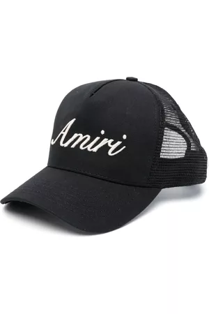 AMIRI Hombre Sombreros - Logo-embroidered trucker hat