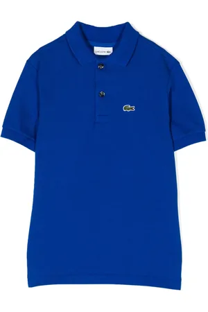 Lacoste Playera tipo polo con parche del logo
