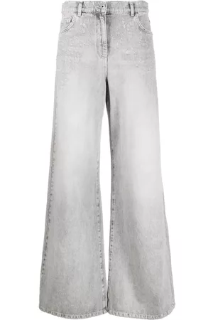 Patrizia Pepe Mujer Jeans - High-waisted wide-leg jeans