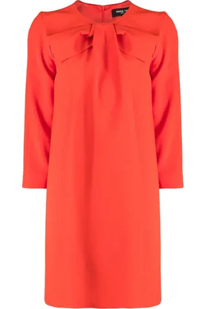 Paule Ka Vestido corto con detalle de moño