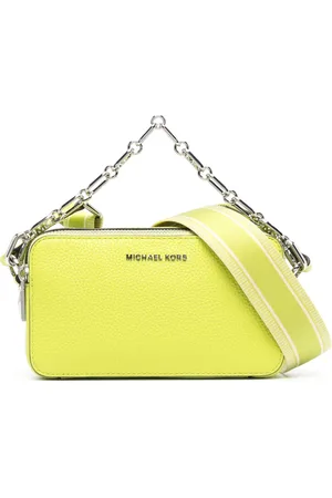 Michael Kors Bolsa crossbody con placa del logo