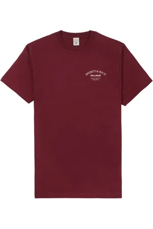 Sporty & Rich Playera con logo estampado