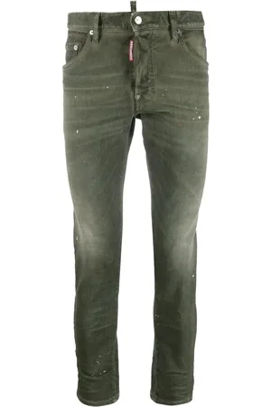 Dsquared2 Skinny jeans con motivo de salpicaduras de pintura