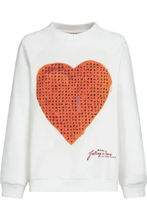 Marni Sudadera con estampado de sopa de letras