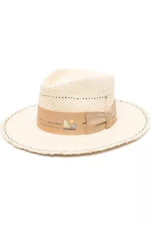NICK FOUQUET Hombre Sombreros - 681 mehari straw hat