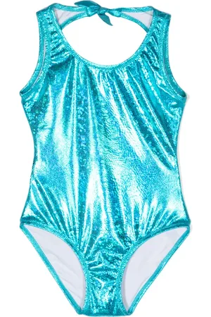Le pandorine Traje de baño con acabado metalizado