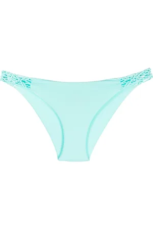 FISICO Bikini bottom con detalle tejido a mano