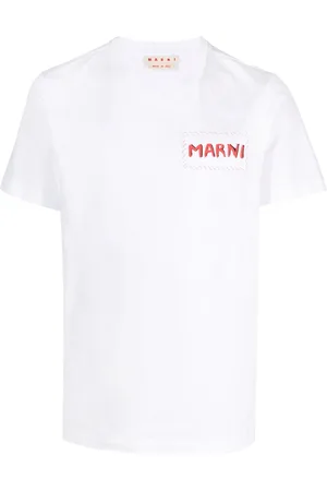 Marni Playera con parche del logo