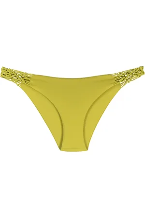 FISICO Bikini bottom con detalle tejido a mano