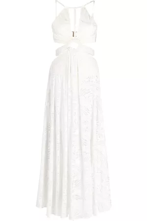 PATBO Mujer Vestidos de novia - Bead-embellished sheer dress