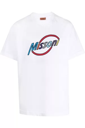 Missoni Hombre Playeras originales - Logo-print cotton T-shirt