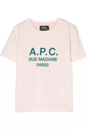 A.P.C. KIDS Playeras originales - Logo-print cotton T-Shirt
