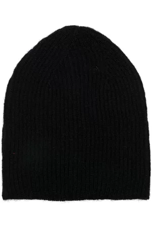 Rick Owens Hombre Gorros - Ribbed-knit wool blend beanie