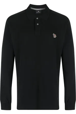 Paul Smith Playera tipo polo con parche del logo