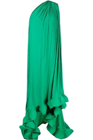 Lanvin Vestido con dobladillo acampanado