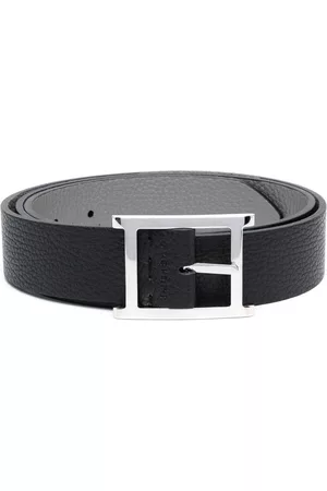 Orciani Hombre Cinturones - Logo-debossed leather belt