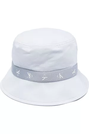 Calvin Klein Mujer Sombreros - Logo-strap cotton bucket hat