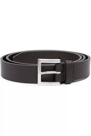 Orciani Hombre Cinturones - Grained leather belt