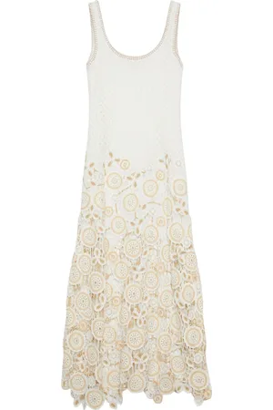 Simkhai Vestido midi Samila de tejido flojo