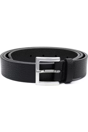 Orciani Hombre Cinturones - Grained leather belt