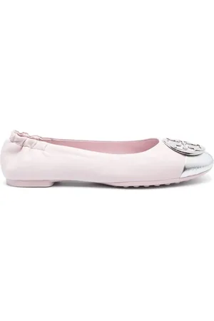 Tory Burch Flats Claire con placa del logo