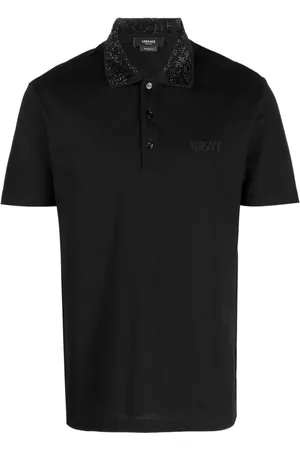 VERSACE Playera tipo polo Barocco Silhouette