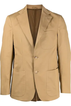 CARUSO Blazer con botones y solapas de muesca