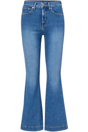 VERONICA BEARD Jeans acampanados Carson con tiro alto
