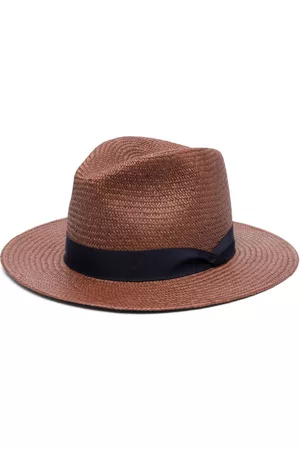 RAG&BONE Mujer Sombreros panamá - Interwoven ribbon-band Panama hat