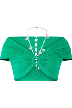 Paco rabanne Top con detalle de cadena