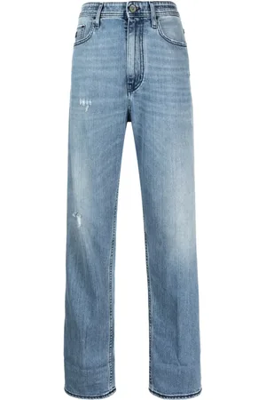Jacob Cohen Jeans recto con logo bordado