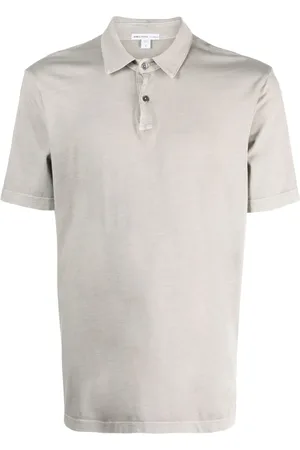 James Perse Playera tipo polo manga corta