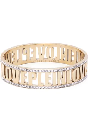 Philipp Plein Pulsera con letras del logo