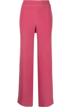 Giorgio Armani Pantalones de seda ancho 2000