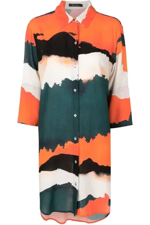 Lenny Niemeyer Vestido camisero Horizonte