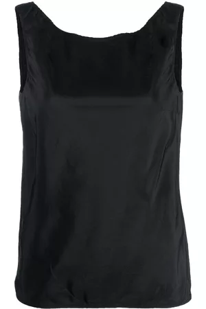 Prada Top de seda sin mangas 2000