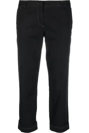 Prada Pantalones capri con tiro medio 2000