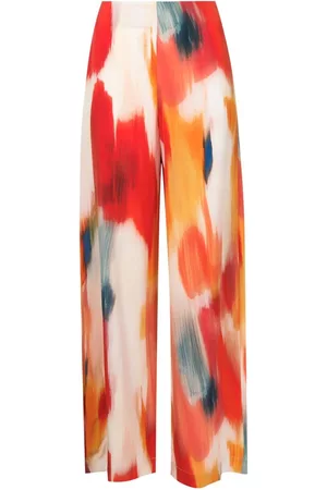 Lenny Niemeyer Mujer Anchos y de harem - Pantalones anchos con estampado abstracto